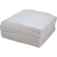 Premium Bonded Sorbent Pads, Oil Only, 15" x 18", 30 gal. Absorbancy Dufferin Supply