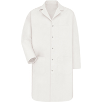 Lab Coat, Poly-Cotton, Small, White Dufferin Supply