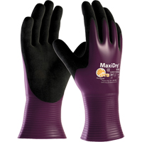 Gants ATG MaxiDry 56-426, 7/Petit, R&ecirc;vetement Nitrile, Calibre 15, Enveloppe en Nylon Dufferin Supply