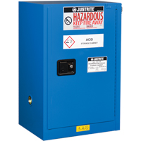 Armoires compactes doubl&eacute;es pour rangement de mati&egrave;res dangereuses Chem-Cor, 12 gal., 23,25" x 35" x 18" Dufferin Supply