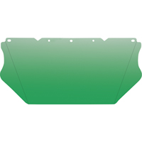 V-Gard&reg; Visor for General Purpose Applications, Polycarbonate, Green Tint Dufferin Supply
