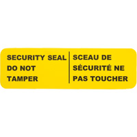 Security Seals, 2-1/2" SEL304 | Dufferin Supply