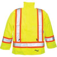 Manteaux 300 deniers Professional Journeyman, Polyester, Petit, Jaune lime haute visibilit&eacute; Dufferin Supply