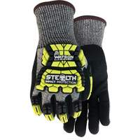 Gants antichocs Stealth Hellcat, Petit, Paume en PEHP, Poignet Poignet en tricot Dufferin Supply
