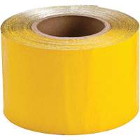 Temporary Pavement Marking Tape, 4" x 150', Vinyl, Yellow Dufferin Supply