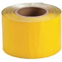 Ruban de marquage temporaire pour la chauss&eacute;e, 4" x 150', Vinyle, Jaune Dufferin Supply