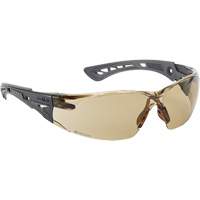 Rush+ Safety Glasses, Brown Lens, Anti-Fog/Anti-Scratch Coating, CSA Z94.3 SEO787 | Dufferin Supply