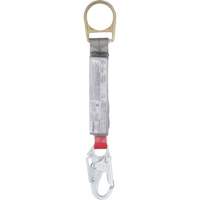 PRO Rope Shock-Absorber, 1.5', Snap Hook/Carabiner Center, Snap Hook Leg Ends, Nylon Dufferin Supply