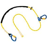 Pole Climber's Adjustable Rope Lanyard, 1 Legs, 8', CSA Class A, Nylon Dufferin Supply