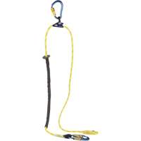 Pole Climber's Adjustable Rope Positioning Lanyard, 1 Legs, 8', CSA Class F, Nylon Dufferin Supply