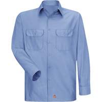 Long Sleeve Ripstop Shirt, Men's, 3X-Large, Blue Dufferin Supply