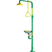 Safe-T-Zone<sup>®</sup> Aerated Combination Shower & Eye Wash SF858 | Dufferin Supply