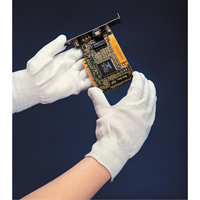 Sure Knit 13 Cut Low Lint Gloves, Nylon, Knit Wrist Cuff, Small Dufferin Supply