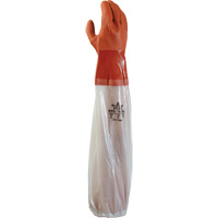 Gants 640 r&eacute;sistants aux produits chimiques, Taille Moyen, 25" lo, PVC, Doublure en Coton, 43.3-mil Dufferin Supply