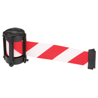 Replacement Cassettes For Utility, Advance & StowAway&reg; TensaBarrier&reg;, 13', White Tape Dufferin Supply