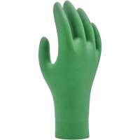 Gants biod&eacute;gradables 6110PF, T-petit, Nitrile, 4 mils, Sans poudre, Vert Dufferin Supply