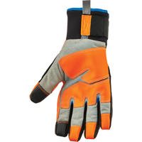 Gants utilitaires thermiques haute visibilit&eacute; performants et &eacute;tanches ProFlex 818WP, Paume Polyur&eacute;thane, Taille Petit Dufferin Supply