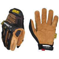 M-Pact&reg; Gloves, Small, Grain Leather Palm, Hook & Loop Cuff Dufferin Supply