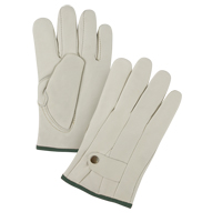 Premium Ropers Gloves, Medium, Grain Cowhide Palm Dufferin Supply