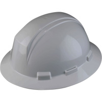 North&reg; Kilimanjaro Full Brim Hardhat, Meets CSA Type 2, Ratchet Suspension, Non-Vented Dufferin Supply