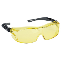 Dynamic OTG Extra Series Safety Glasses, Amber Lens, Anti-Fog/Anti-Scratch, ANSI Z87+/Meets/Exceeds CSA Z94.3 Dufferin Supply