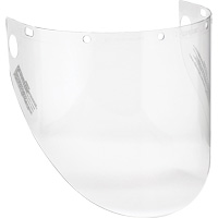 Visi&egrave;re moul&eacute;e Dynamic, PETG, Teinte Transparent Dufferin Supply