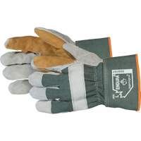 Endura&reg; Double-Palm Fitters Gloves, One Size, Split Cowhide Palm Dufferin Supply