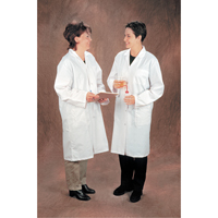 Sarraus de laboratoire, Poly-coton, Petit, Blanc Dufferin Supply