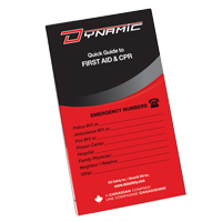 Dynamic First Aid Pocket Guide Dufferin Supply