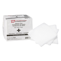 Dynamic Gauze Sponge, Pad, 4" L x 4" W, Medical Device Class 1 Dufferin Supply