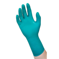 Gants jetables r&eacute;sistants aux produits chimiques 93-260, T-petit, N&eacute;opr&egrave;ne/Nitrile, 7,8 mils, Sans poudre, Vert Dufferin Supply