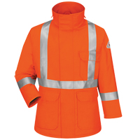 Excel FR&reg; Comfortouch&reg; Deluxe Parkas, Small, Orange Dufferin Supply