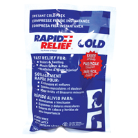 Rapid Relief<sup>®</sup> Instant Chill Pack, Cold, Single Use, 6" x 9" SGC724 | Dufferin Supply