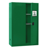 Armoire de rangement pour pesticides, 45 gal., 65" h x 43" l x 18" p Dufferin Supply