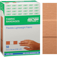 Bandages, Rectangular/Square, 3", Fabric, Non-Sterile Dufferin Supply