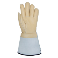 Lineman's Gloves, Small, Grain Cowhide Palm Dufferin Supply