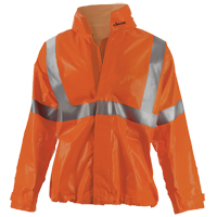 J162 310DH Veste FR Utili-Guard, PVC, Grand, Orange Dufferin Supply