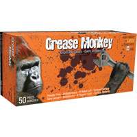 Gants Grease Monkey, Moyen, Latex, 15 mils, Sans poudre, Bleu Dufferin Supply