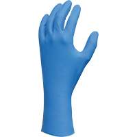 Gants l&eacute;gers, 7/Petit, Nitrile, 9 mils, Sans poudre, Bleu Dufferin Supply