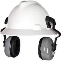 Sound Control SH Full-Brim Hat Earmuff, Cap Mount, 25 NRR dB Dufferin Supply