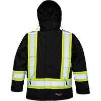Journeyman Jacket, Polyester/Polyurethane, Black, Small Dufferin Supply