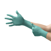Gants NEOPRO, T-petit, N&eacute;opr&egrave;ne, 5,1 mils, Sans poudre, Vert, Classe 2 Dufferin Supply