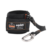 Squids&reg; 3114 Pull-On Wrist Lanyard with Carabiner Dufferin Supply