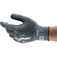 Hyflex&reg; Cut-Resistant Coated Glove, 6, Nitrile Coating, 18 Gauge, Nylon Shell Dufferin Supply