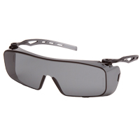Cappture OTG Safety Glasses, Grey/Smoke Lens, Anti-Fog Coating, ANSI Z87+/CSA Z94.3 SGI173 | Dufferin Supply