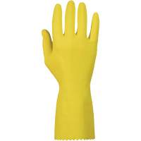 ChemStop Gloves, Size Small/7, 12" L, Latex, Flock-Lined Inner Lining, 12-mil Dufferin Supply