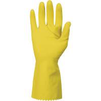 ChemStop Gloves, Size Small/7, 12" L, Latex, Flock-Lined Inner Lining, 12-mil Dufferin Supply