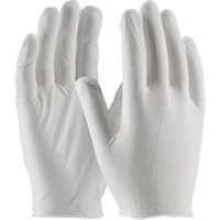 Gants d'inspection, Coton, Poignet Non ourl&eacute;, Taille unique Dufferin Supply