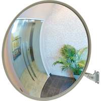 Convex Mirror with Telescopic Arm, Indoor/Outdoor, 30" Diameter SGI555 | Dufferin Supply