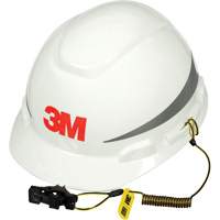 Hard Hat Tether, Coil, Clip/Loop Dufferin Supply